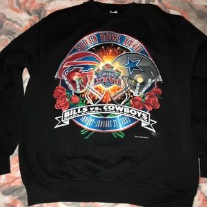 Super Bowl XXVII Bills vs Cowboys 1993 Crewneck